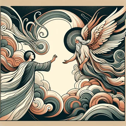 Art Nouveau stencil design