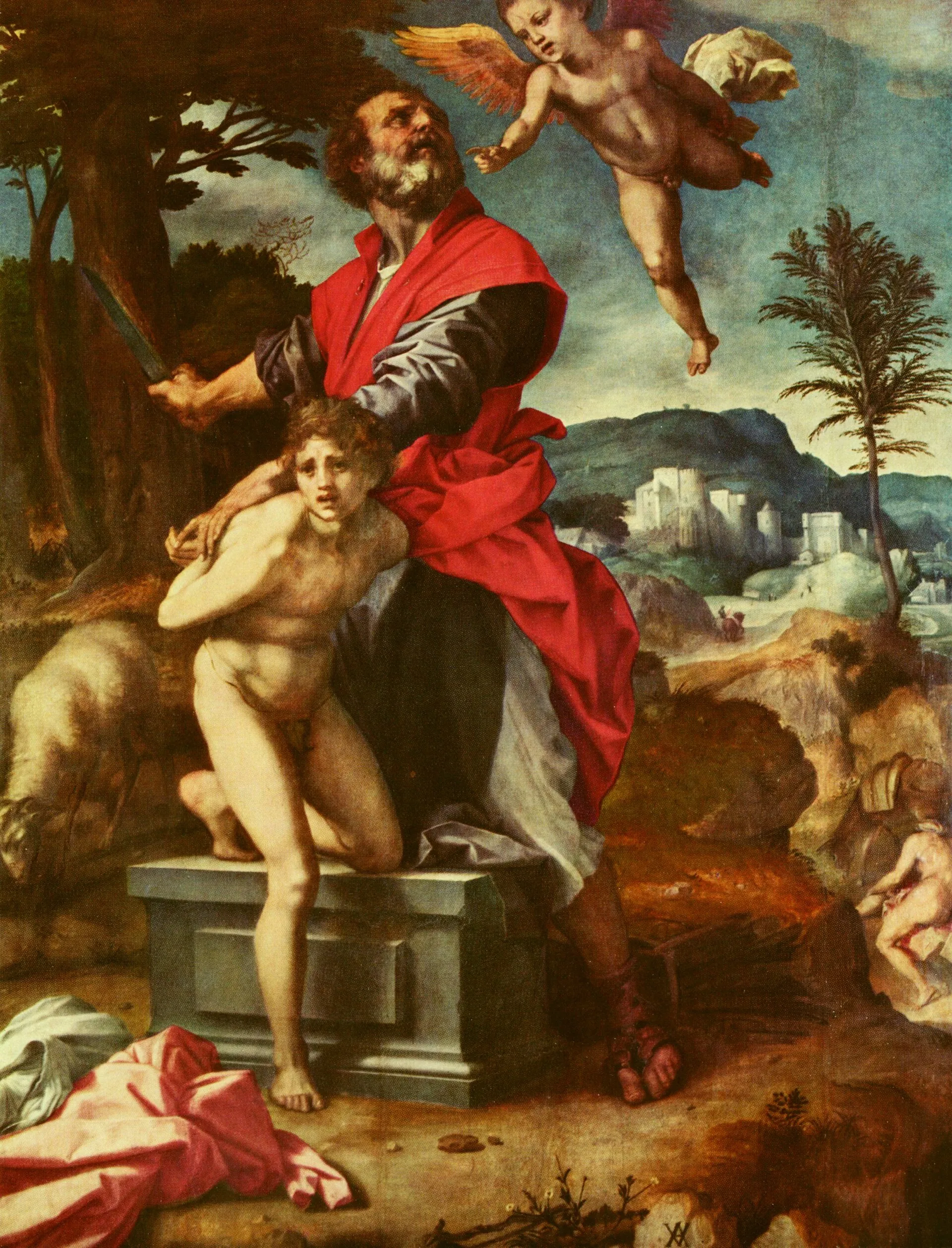 Andrea del Sarto, The Sacrifice of Isaac, c. 1527–28