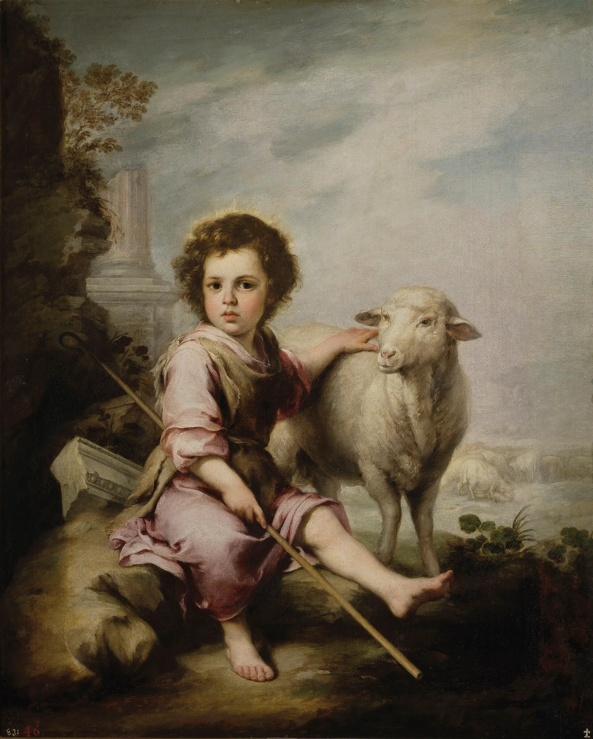 Bartolomé Esteban Murillo, The Good Shepherd, c. 1660