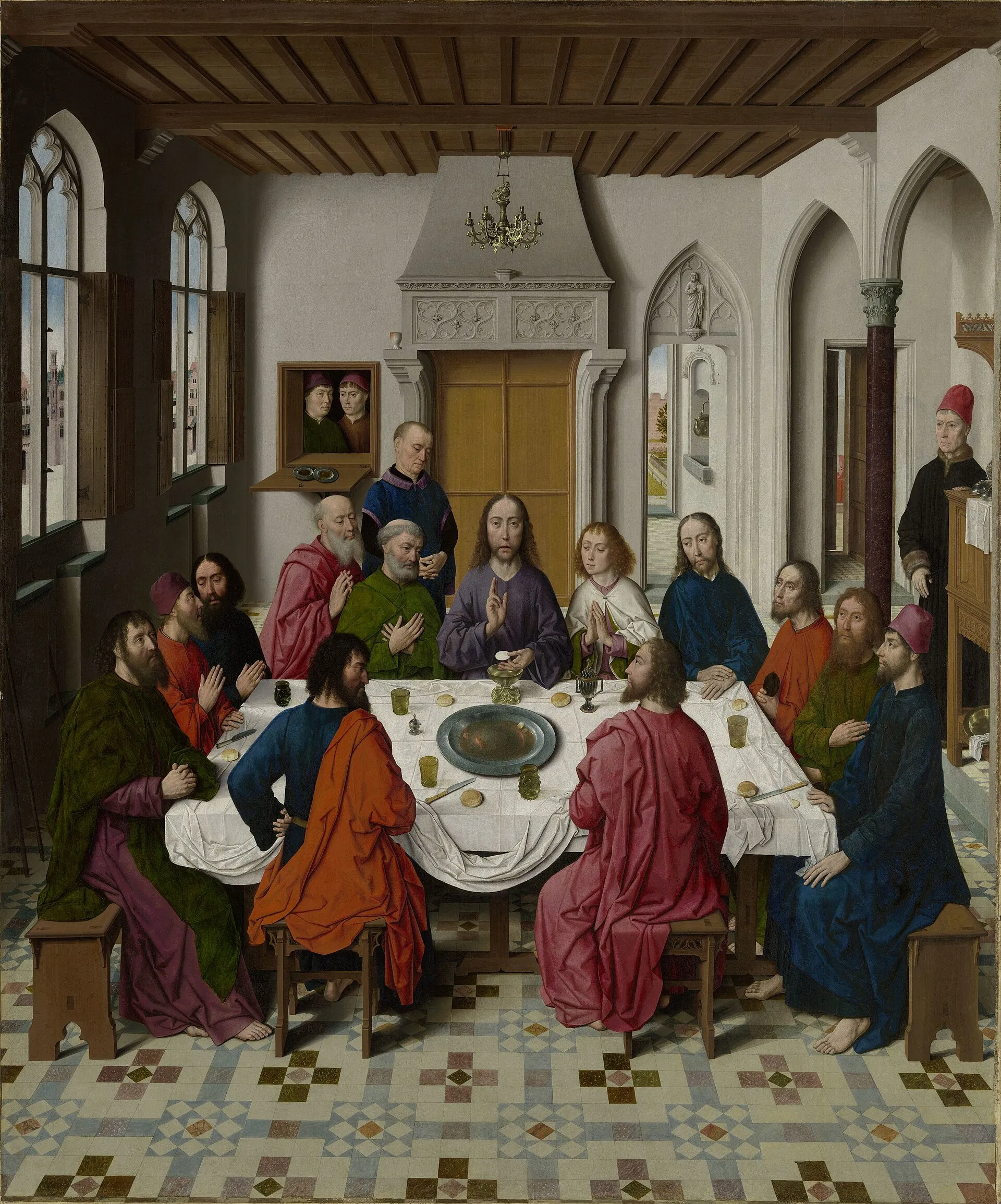 Dieric Bouts, Das Abendmahl, 1464–68