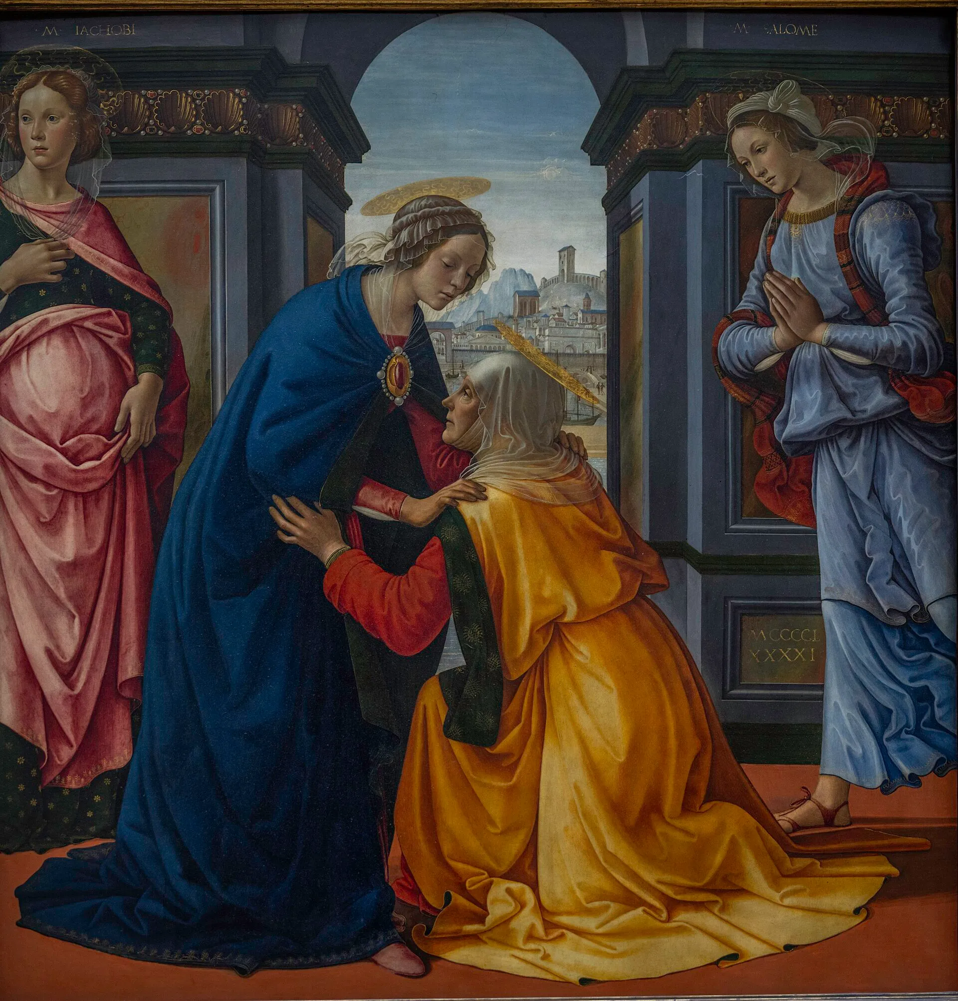 Domenico Ghirlandaio, The Visitation, 1491