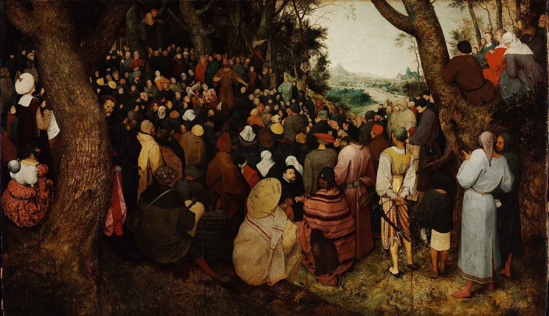 Pieter Bruegel the Elder, The Sermon of Saint John the Baptist, 1566