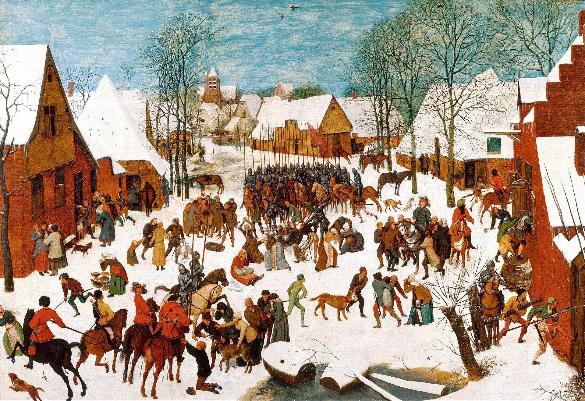 Pieter Bruegel the Elder, The Massacre of the Innocents, c. 1565–67