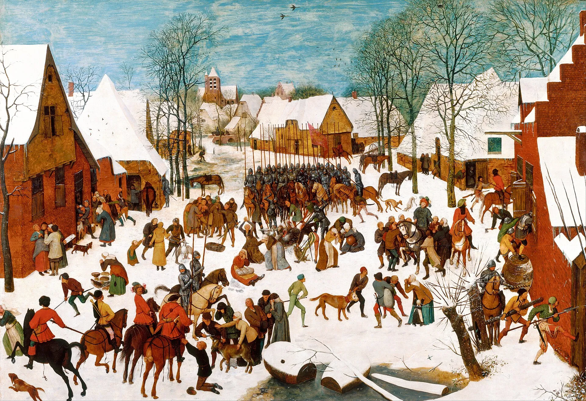 Pieter Bruegel d. Ä., Der Kindermord in Bethlehem, um 1565–67