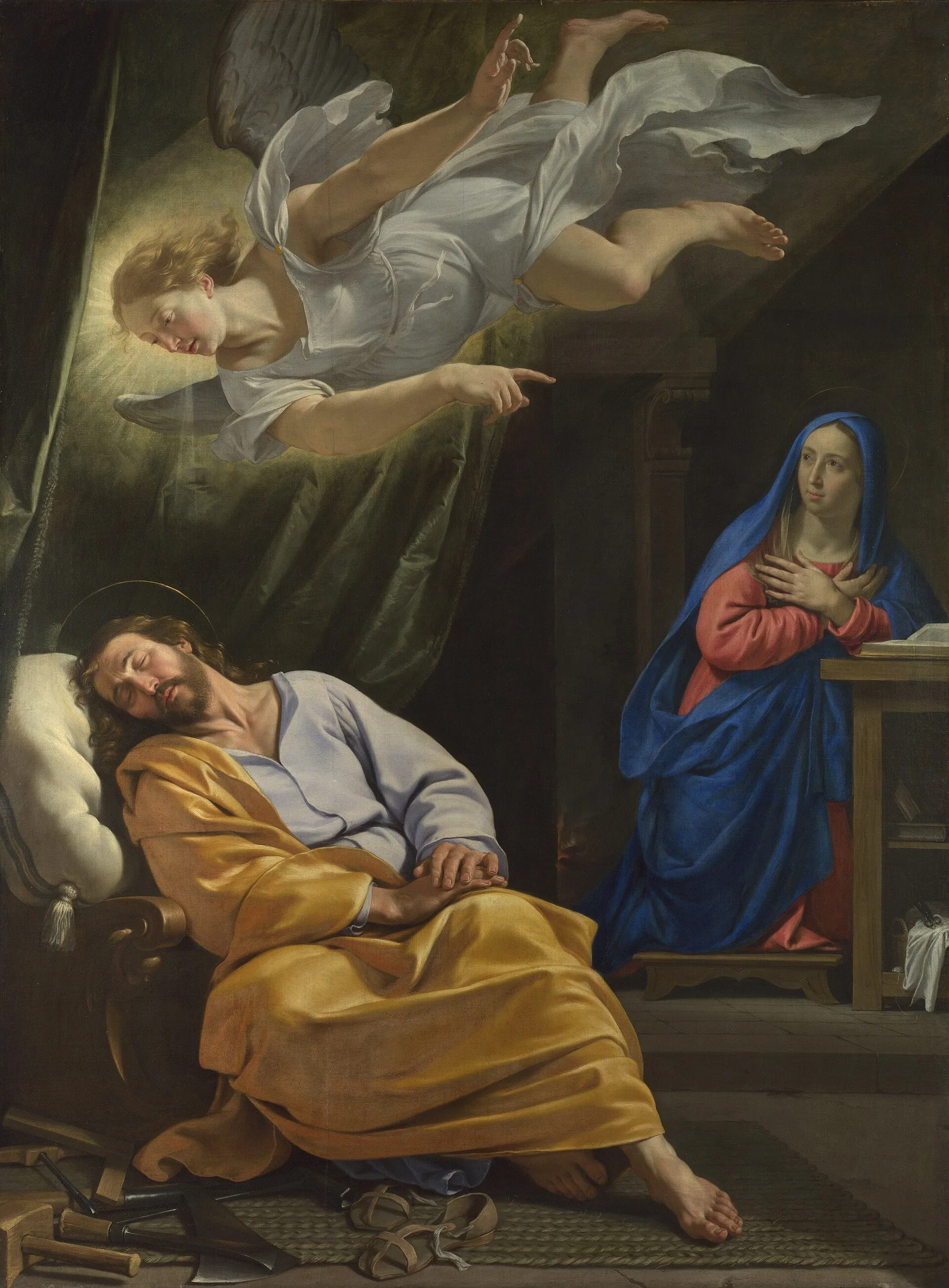 Philippe de Champaigne, The Dream of Saint Joseph, 1642–43