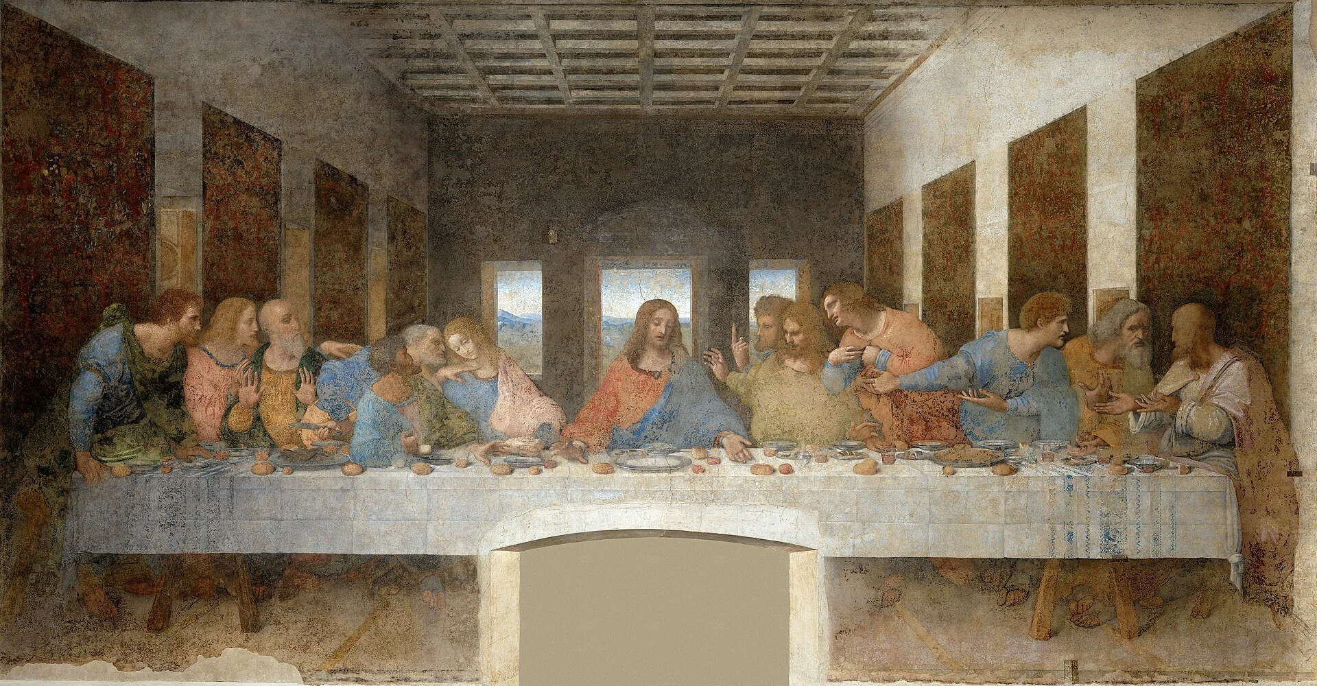 Leonardo da Vinci, The Last Supper, c. 1495–98