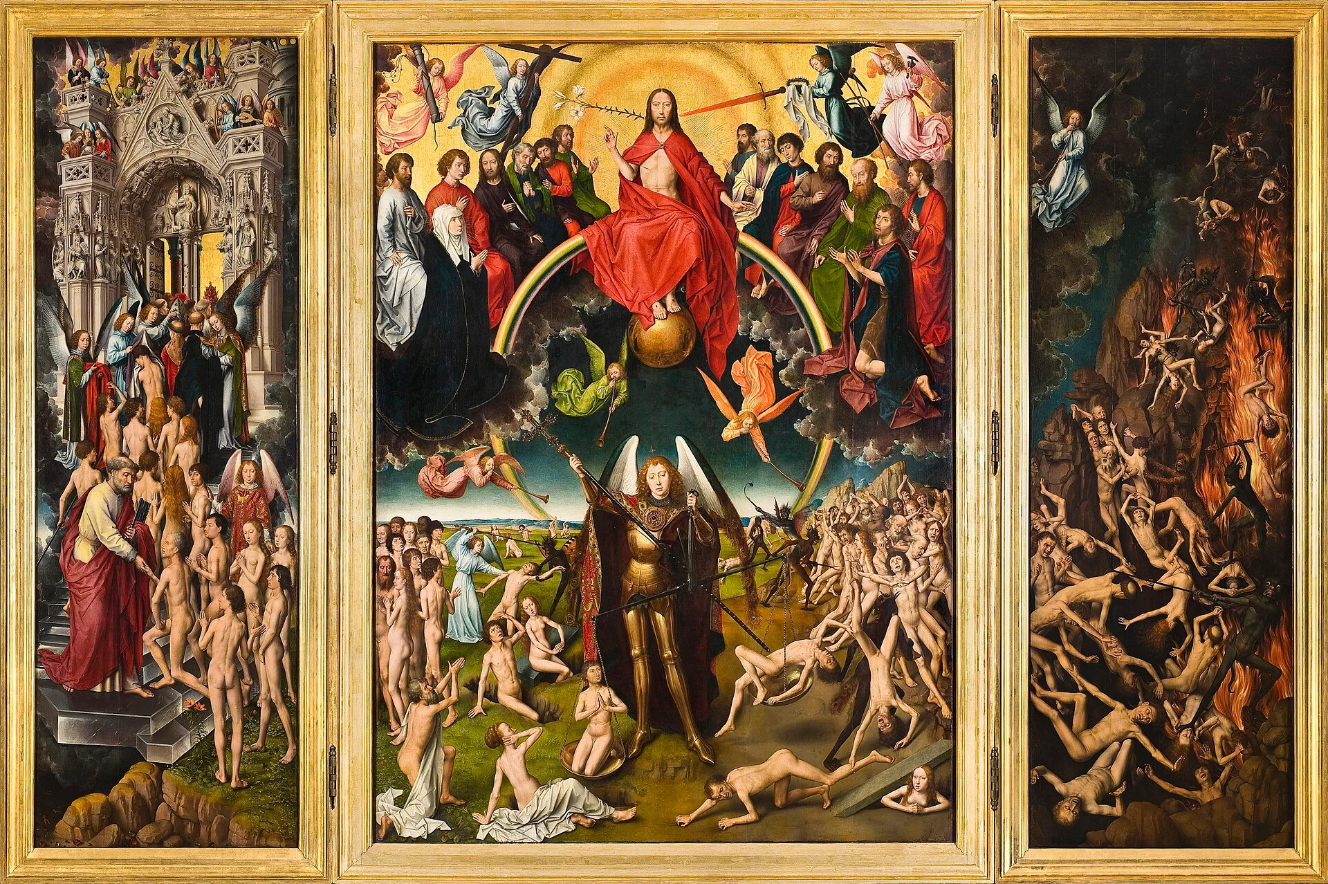 Hans Memling, The Last Judgment, c. 1467–71