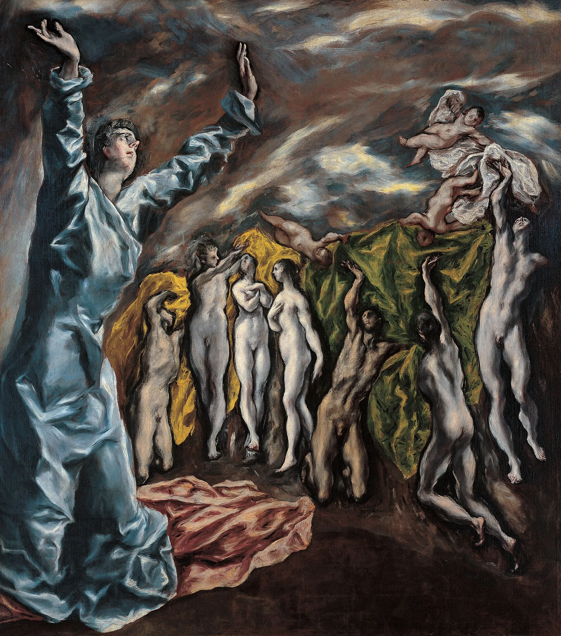 El Greco, Die Öffnung des fünften Siegels, 1608–14