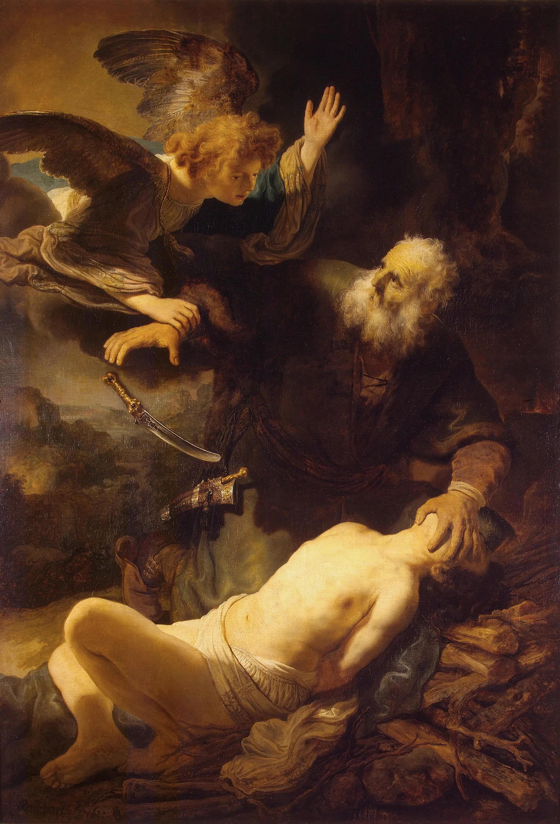 Rembrandt, The Sacrifice of Isaac, 1635