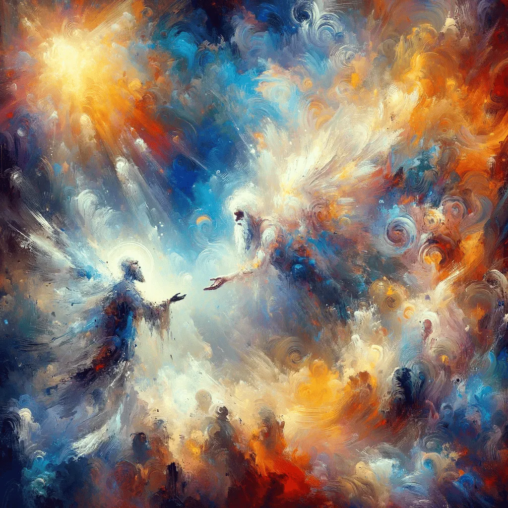 As abstract expressionist painting
