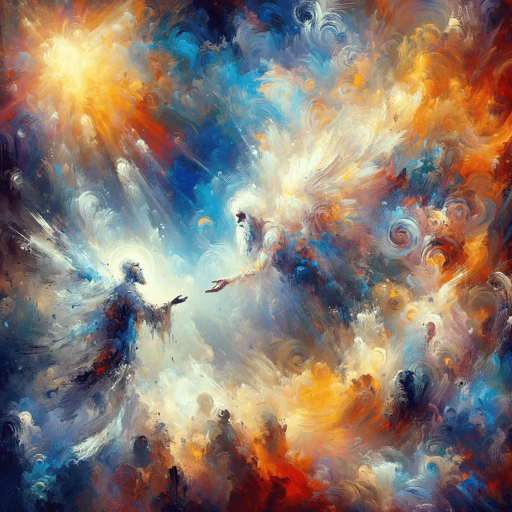 Als abstrakt-expressionistische Malerei