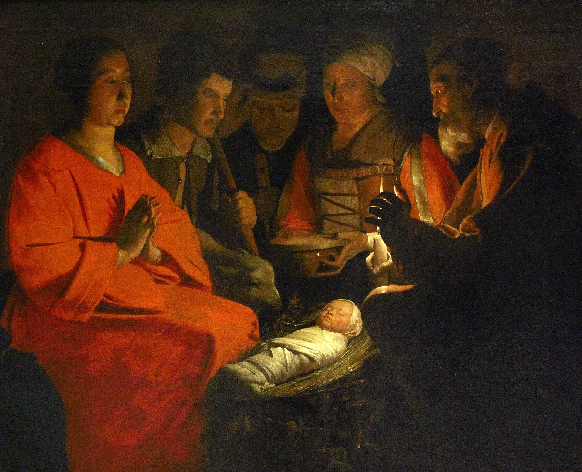 Georges de La Tour, The Adoration of the Shepherds, c. 1644