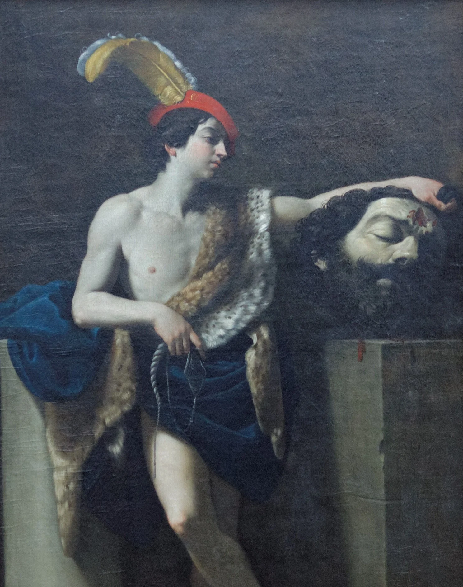 Guido Reni, David mit dem Haupt Goliaths, um 1604–06