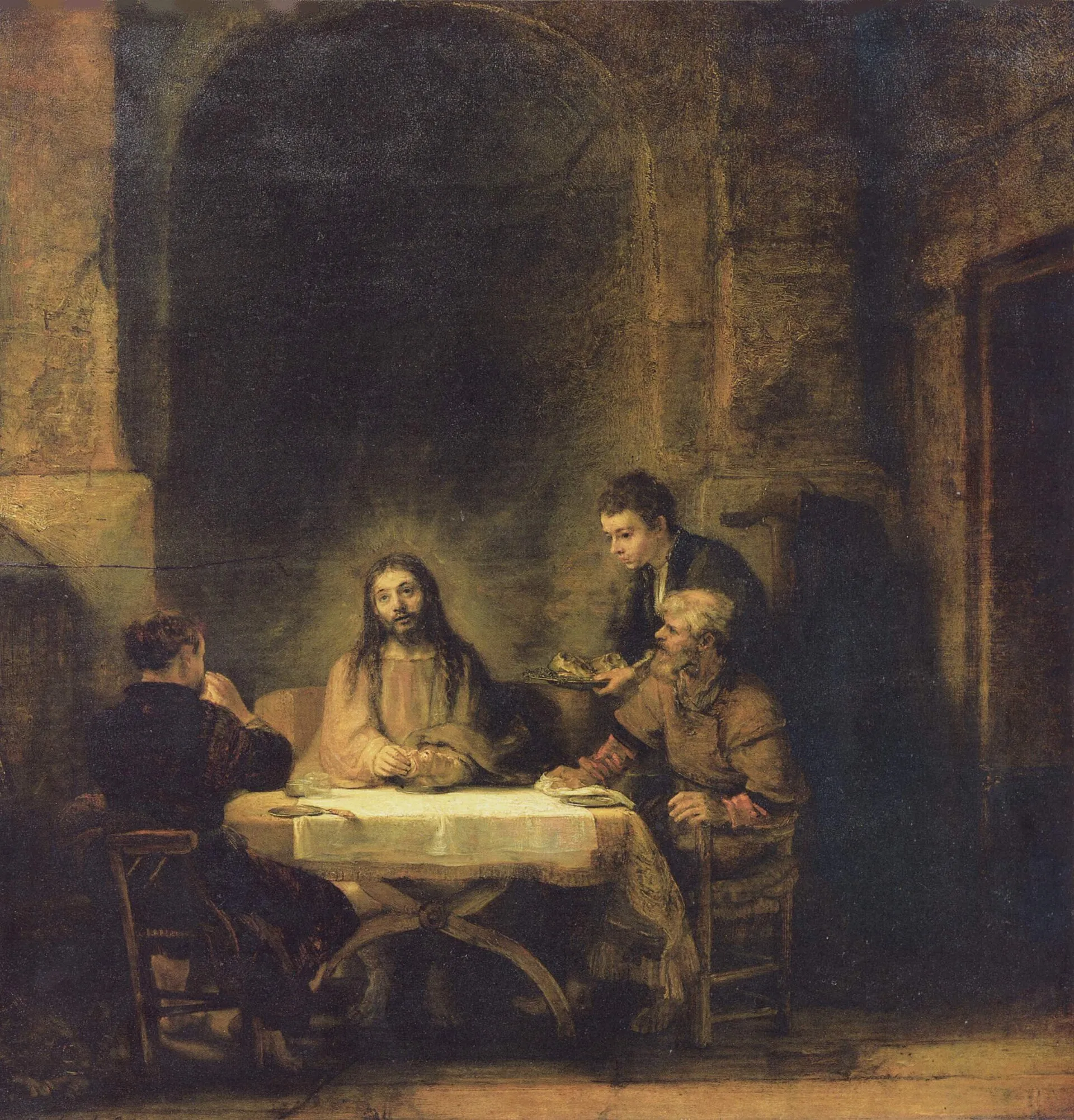 Rembrandt, The Supper at Emmaus, 1648