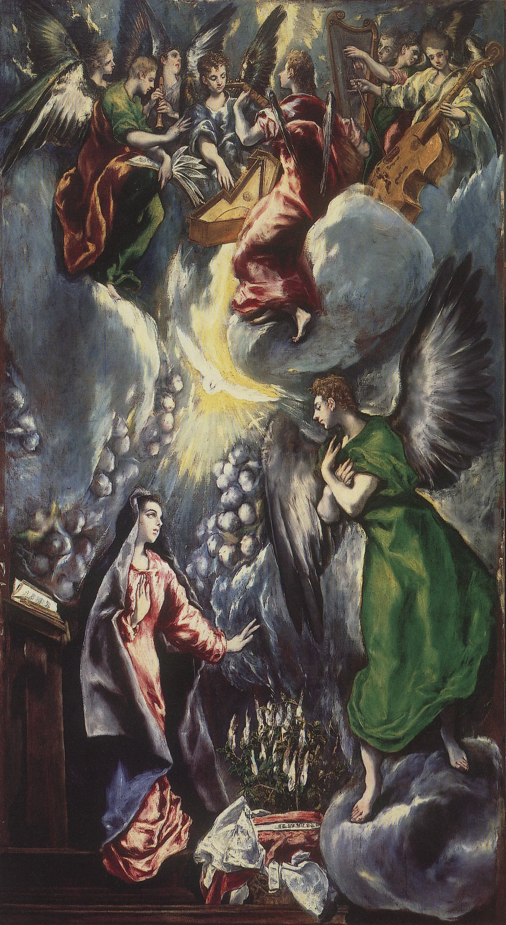 El Greco, The Annunciation, 1597–1600