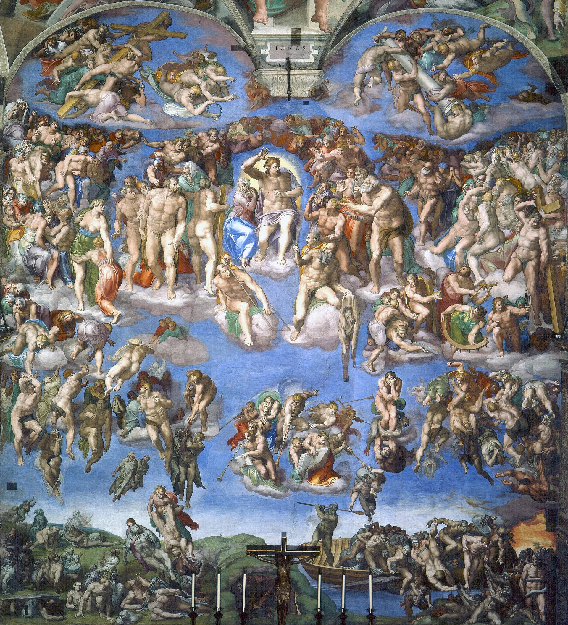 Michelangelo, The Last Judgment, 1536–41