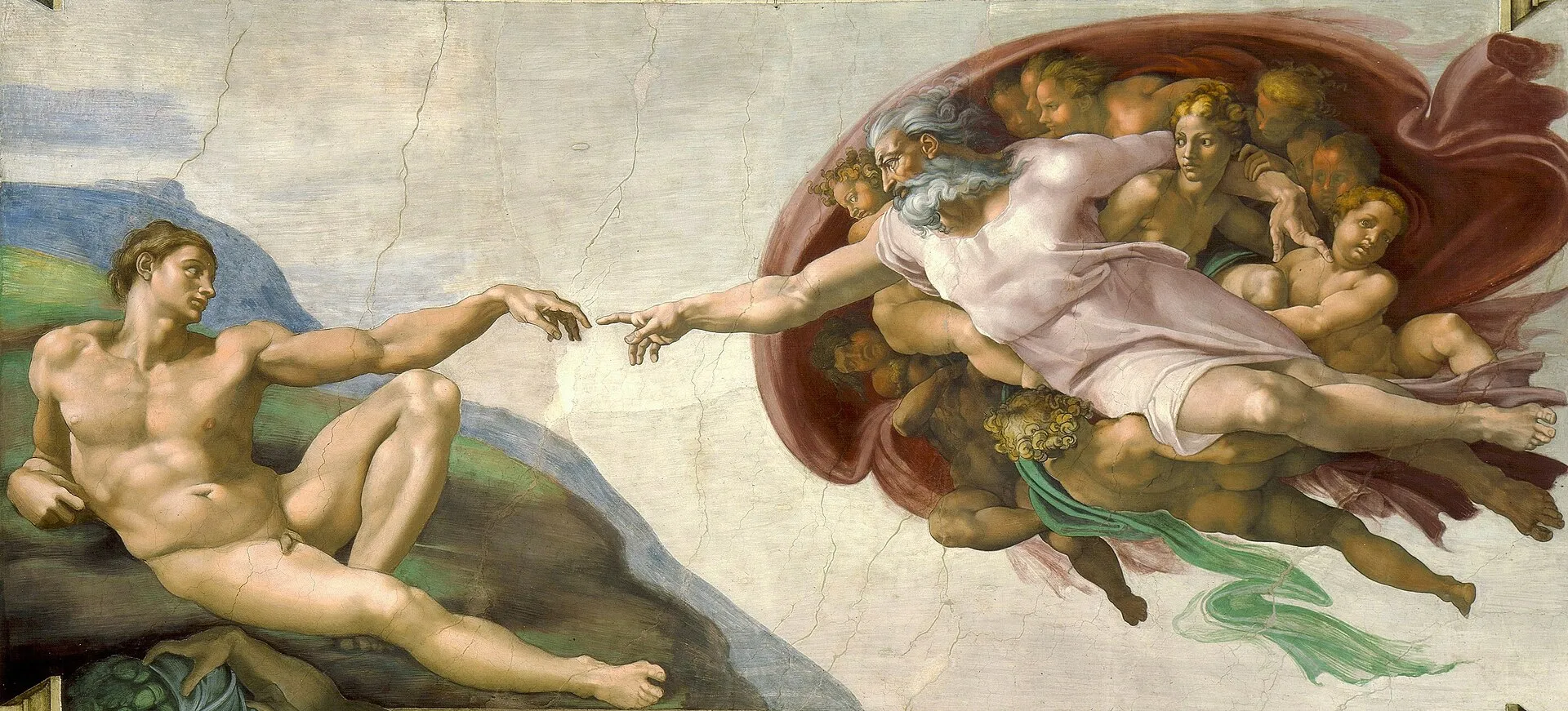 Michelangelo, The Creation of Adam, c. 1511–12