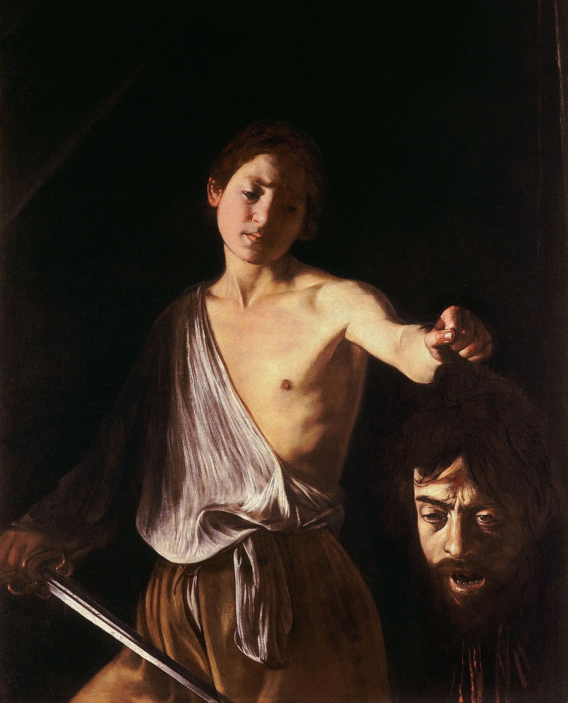 Caravaggio, David with the Head of Goliath, c. 1610
