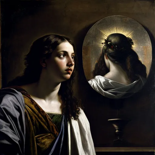 In the style of Artemisia Gentileschi