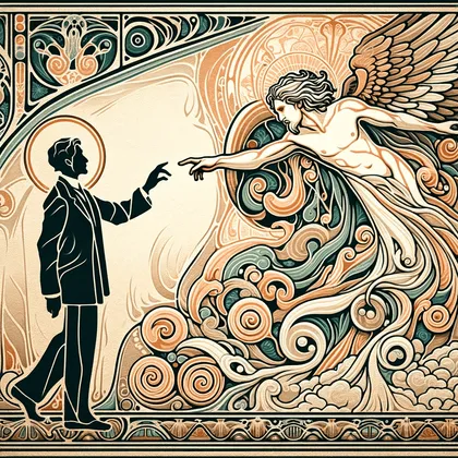Art Nouveau poster design