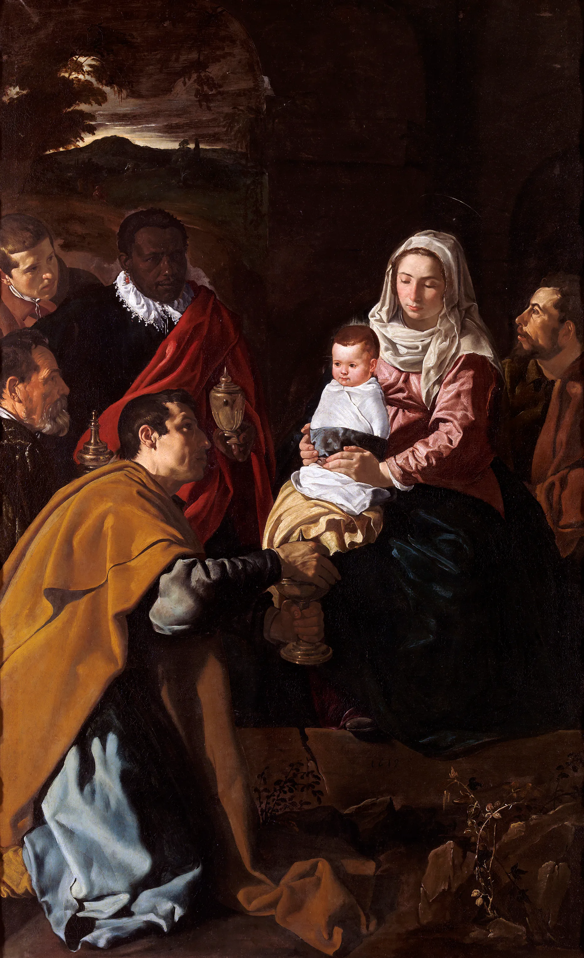 Diego Velázquez, Die Anbetung der Könige, 1619