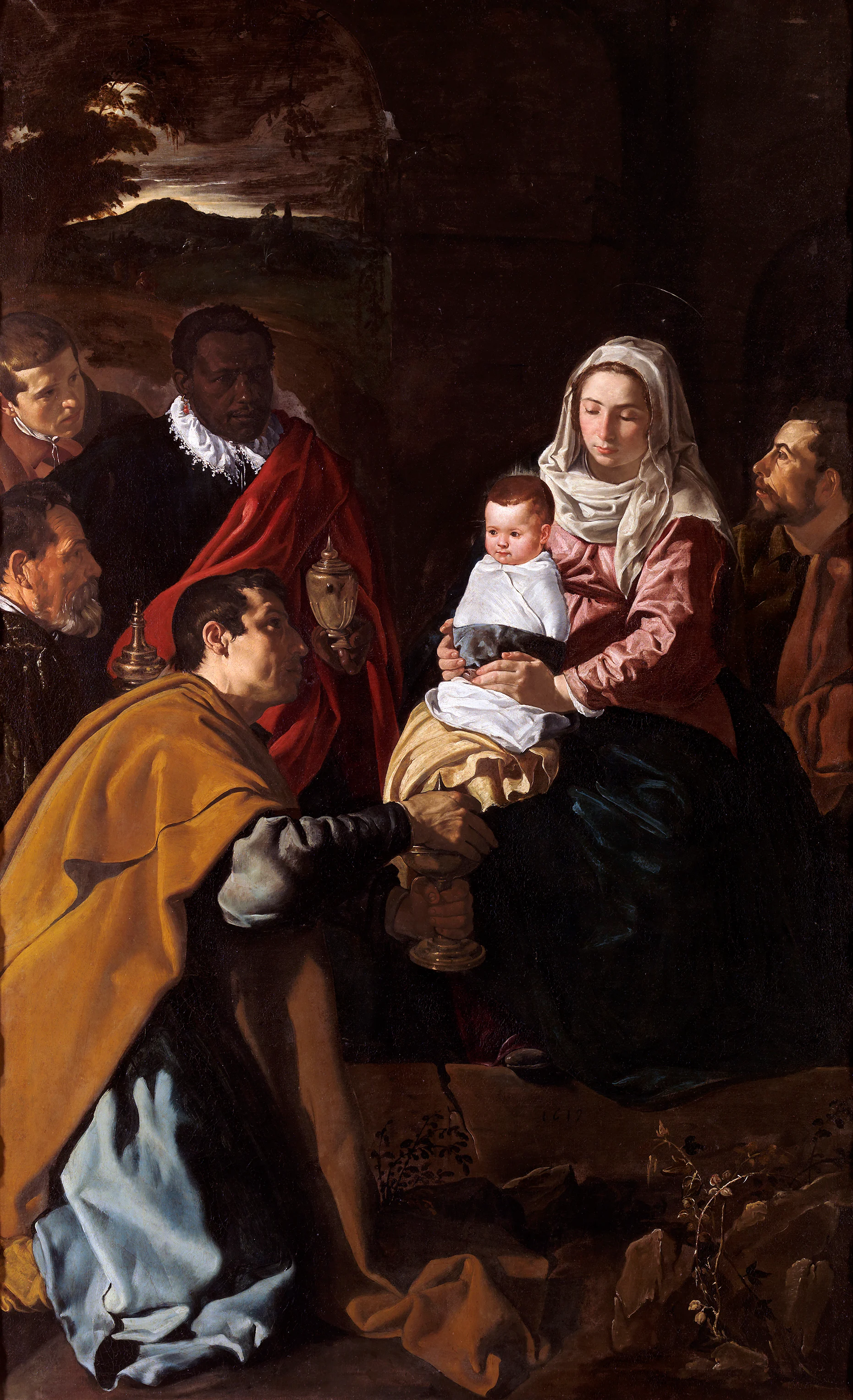 Diego Velázquez, Die Anbetung der Könige, 1619