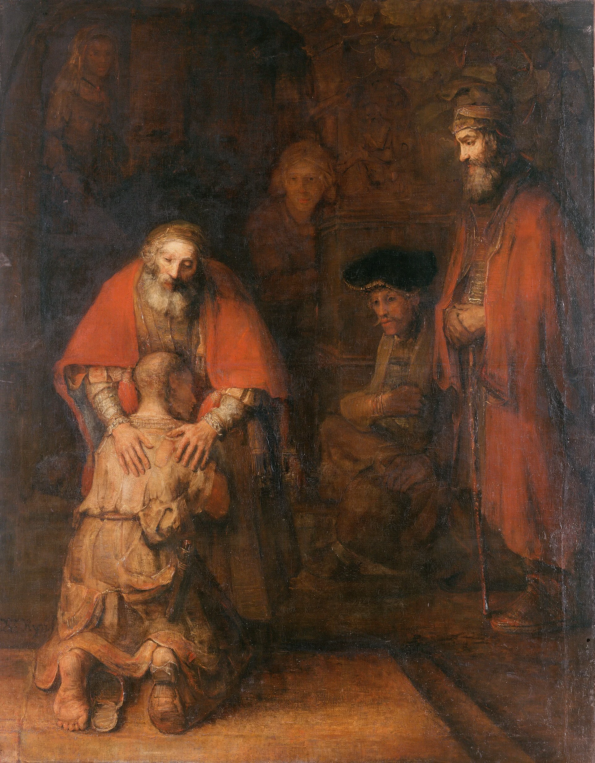 Rembrandt, The Return of the Prodigal Son, c. 1668