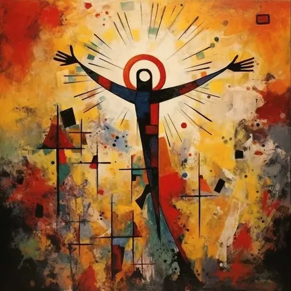 Glass Painting with the Sun