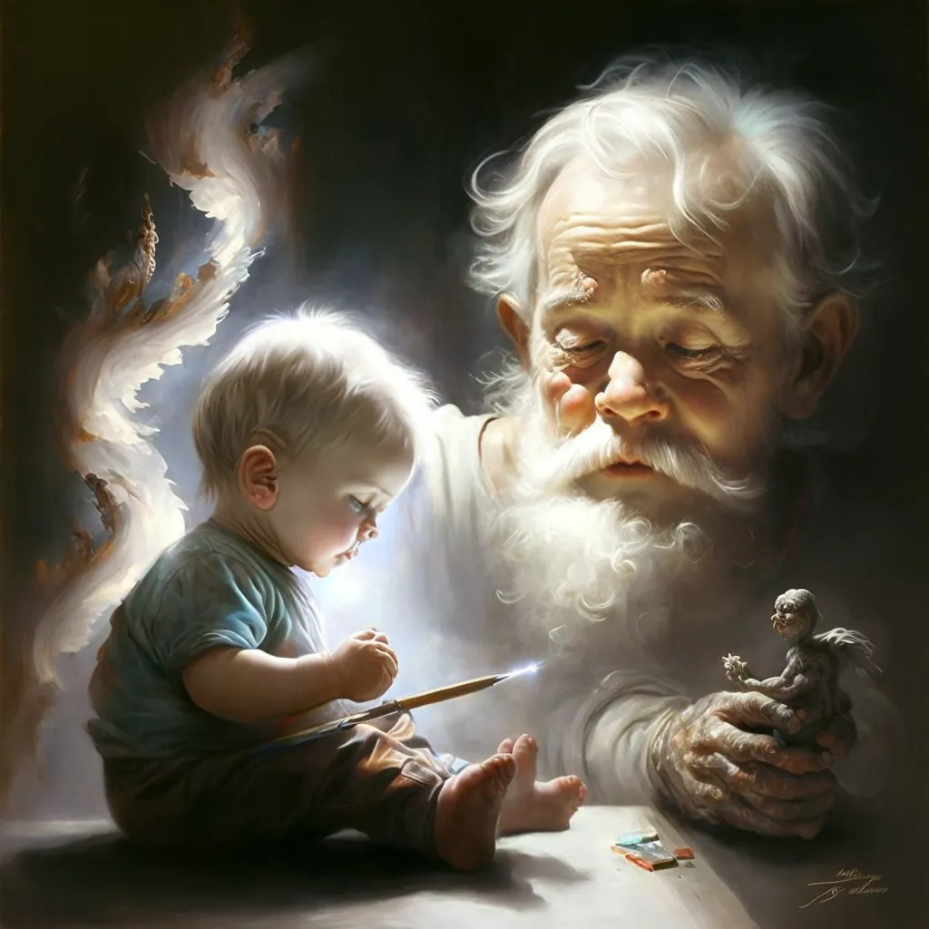 As Scroll Painting