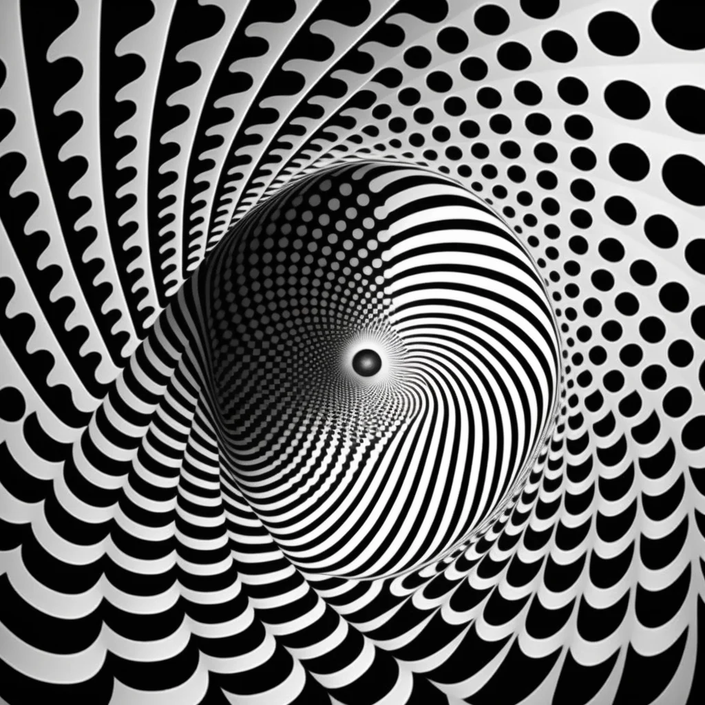 Im Stile der Op-Art