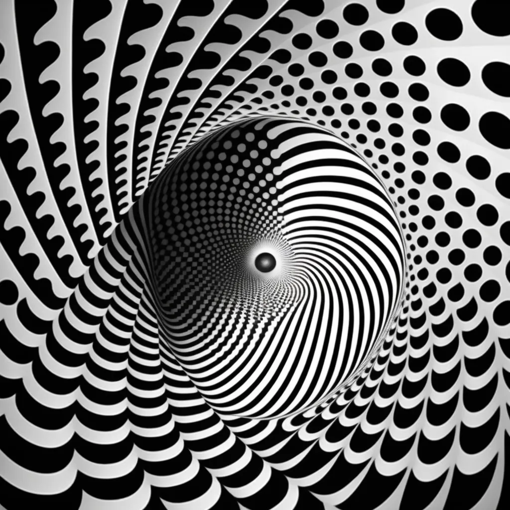 Im Stile der Op-Art