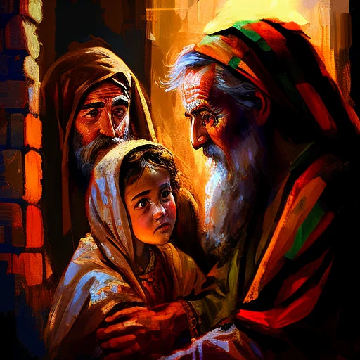 Luke 2:34 And Simeon blessed them, and said unto Mary his mother, Behold, this child is set for the fall and rising again of many in Israel; and for a sign which shall be spoken against;