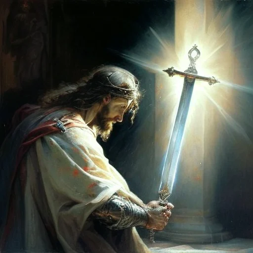 Luke 2:35 (Yea, a sword shall pierce through thy own soul also,) that the thoughts of many hearts may be revealed.
