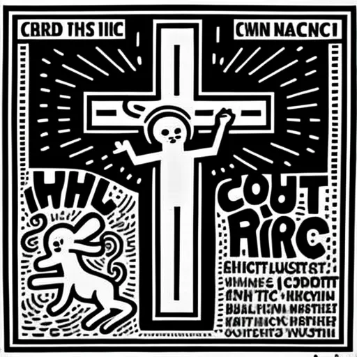 Im Stile von Keith Haring