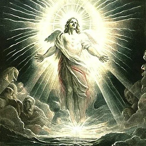 In the style of William Blake