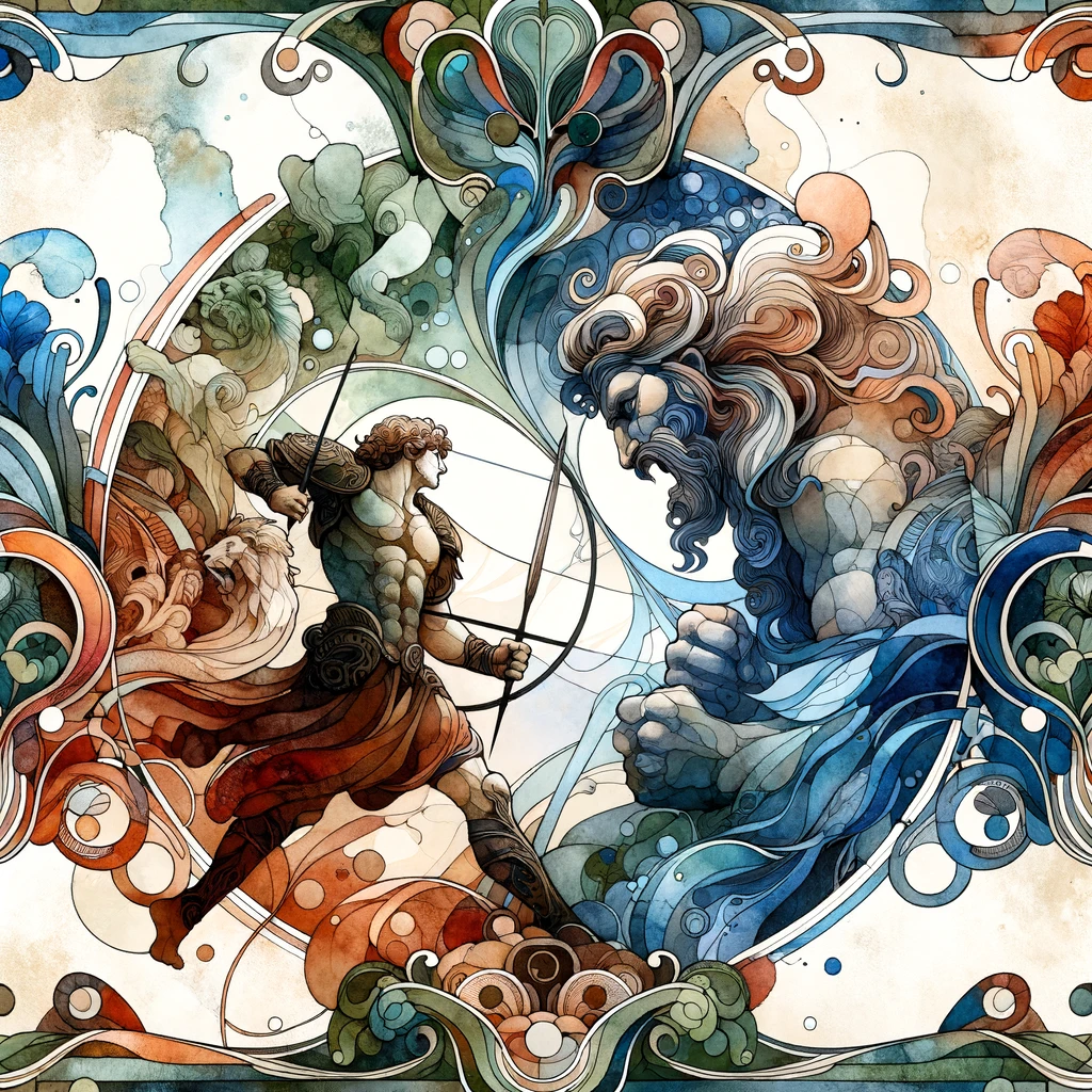 David and Goliath